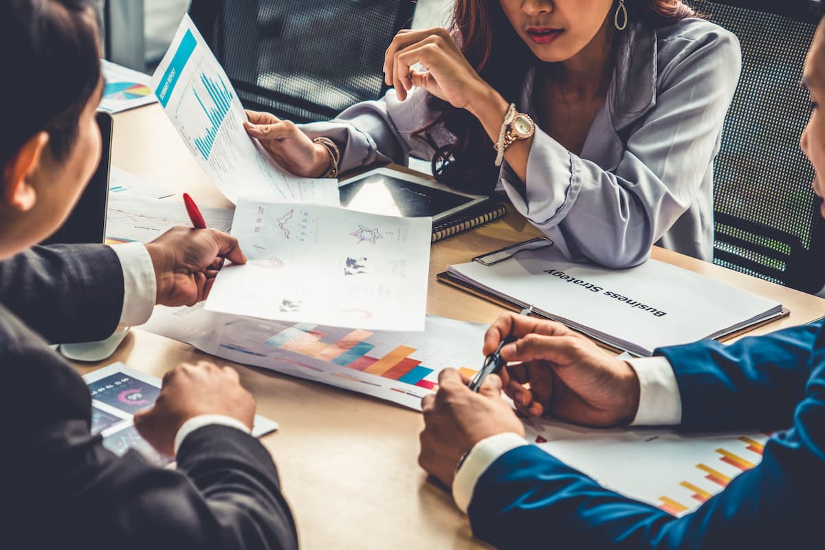 Strategy consulting team